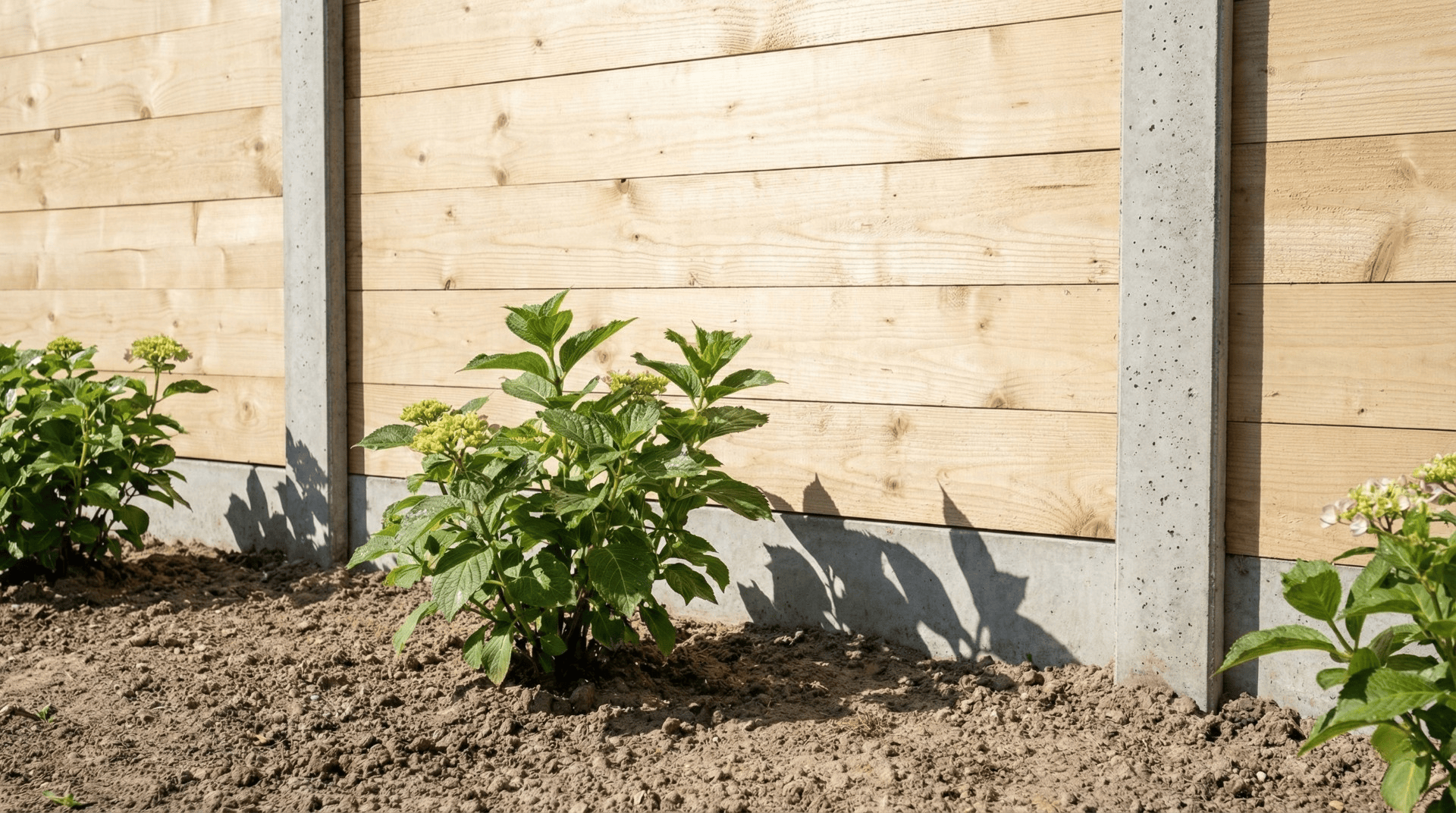 Betonschutting Closeup Totaaltuin Friesland