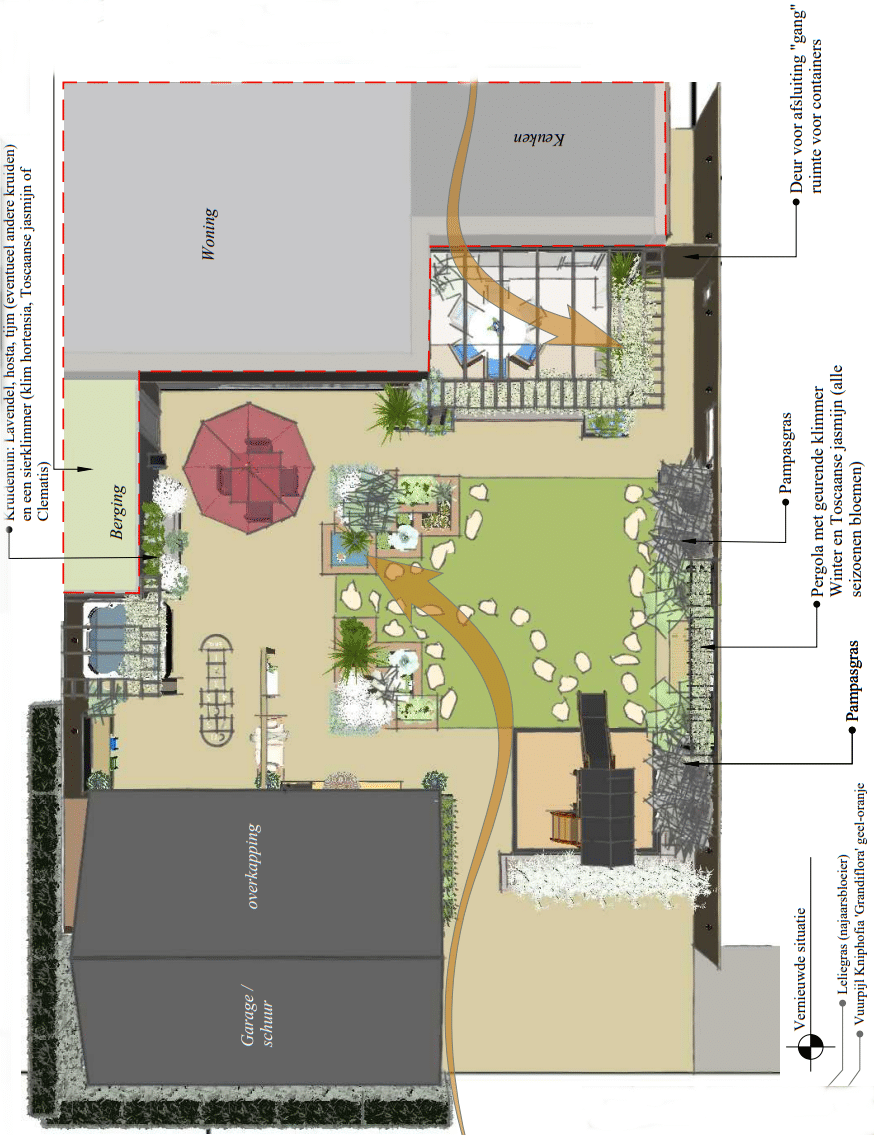 Tuin ontwerp Balk