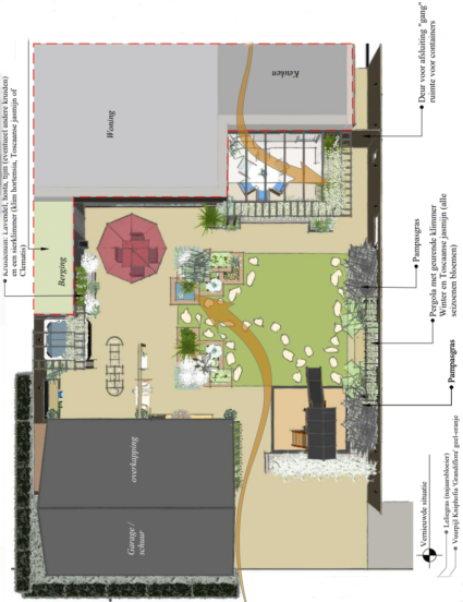 Tuin ontwerp Balk